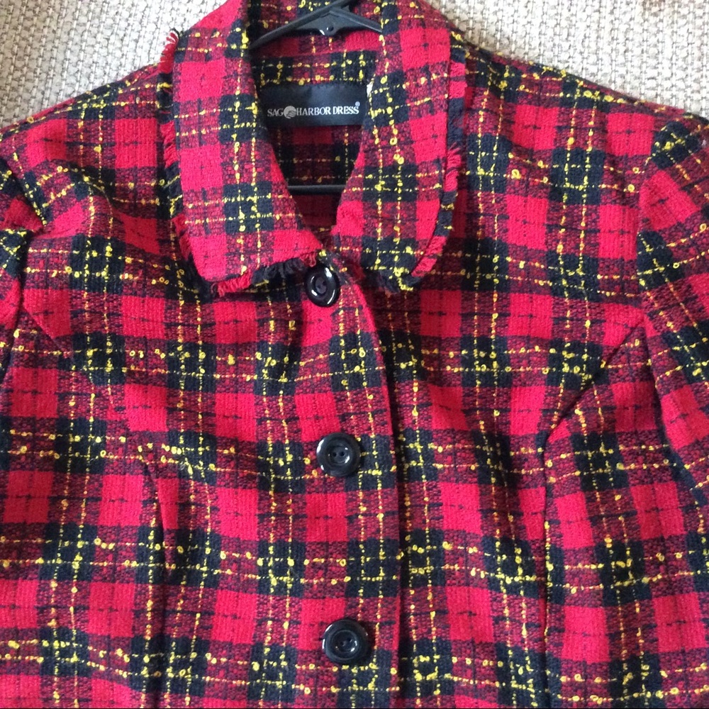 Sag Harbor Plaid Blazer